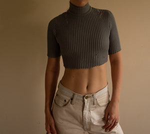 Cropped Turtleneck | 1970s