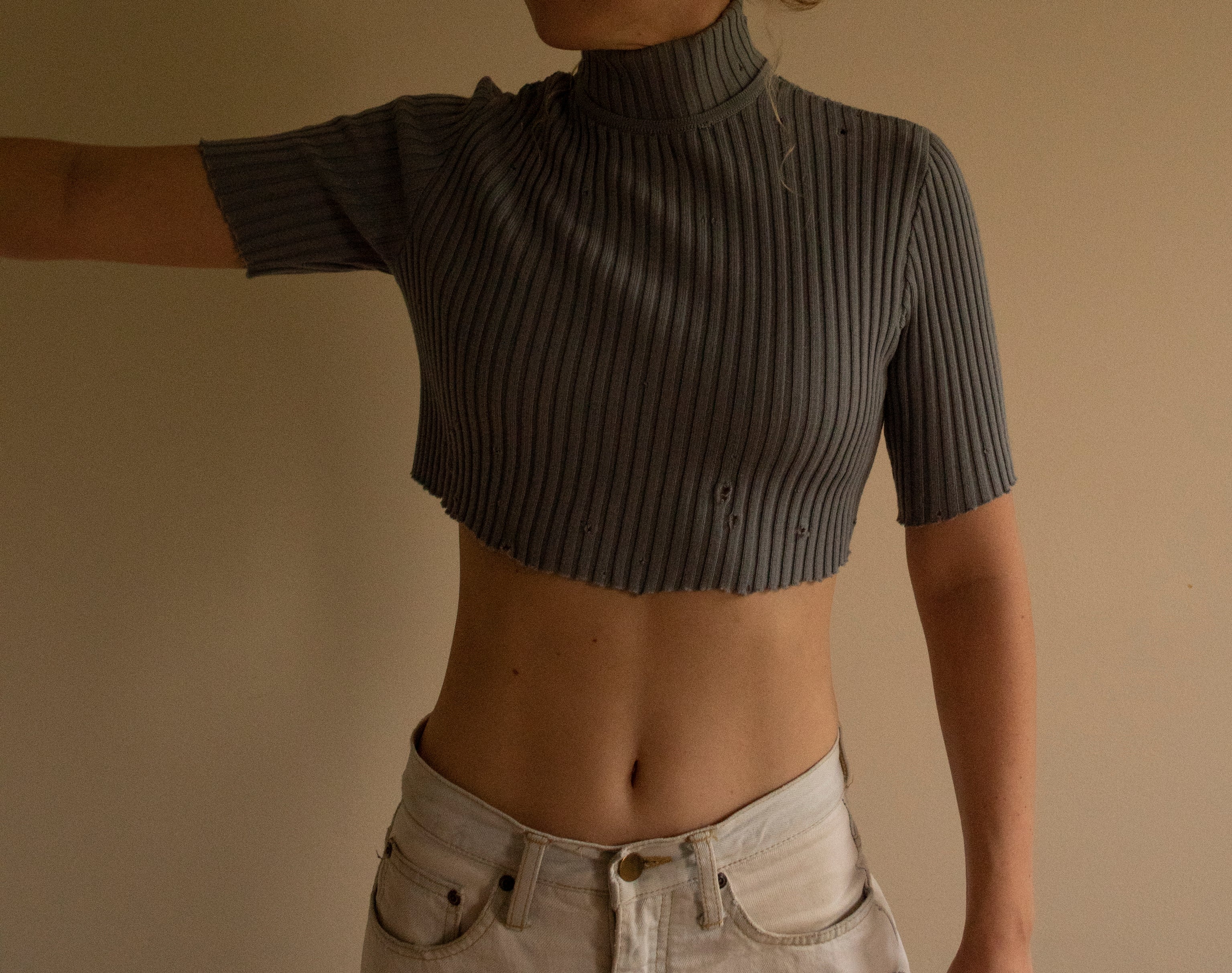 Cropped Turtleneck | 1970s