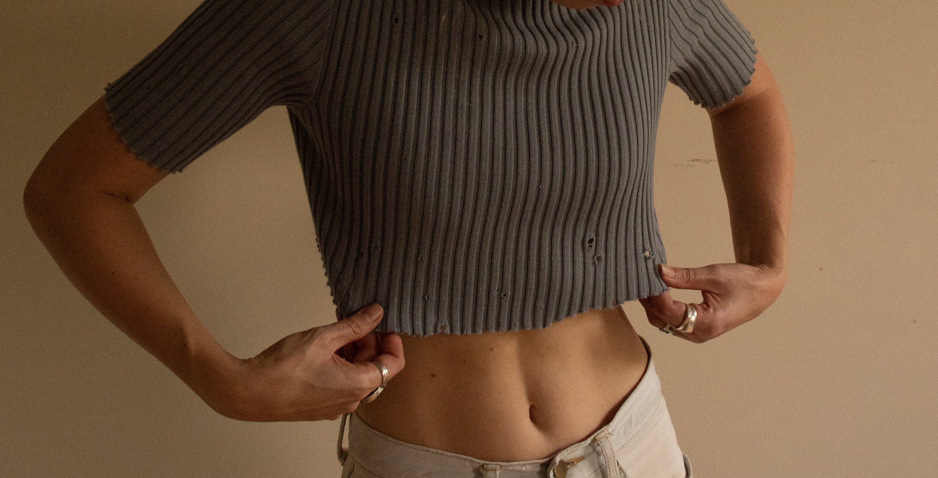 Cropped Turtleneck | 1970s