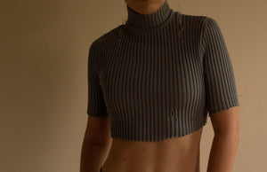 Cropped Turtleneck | 1970s