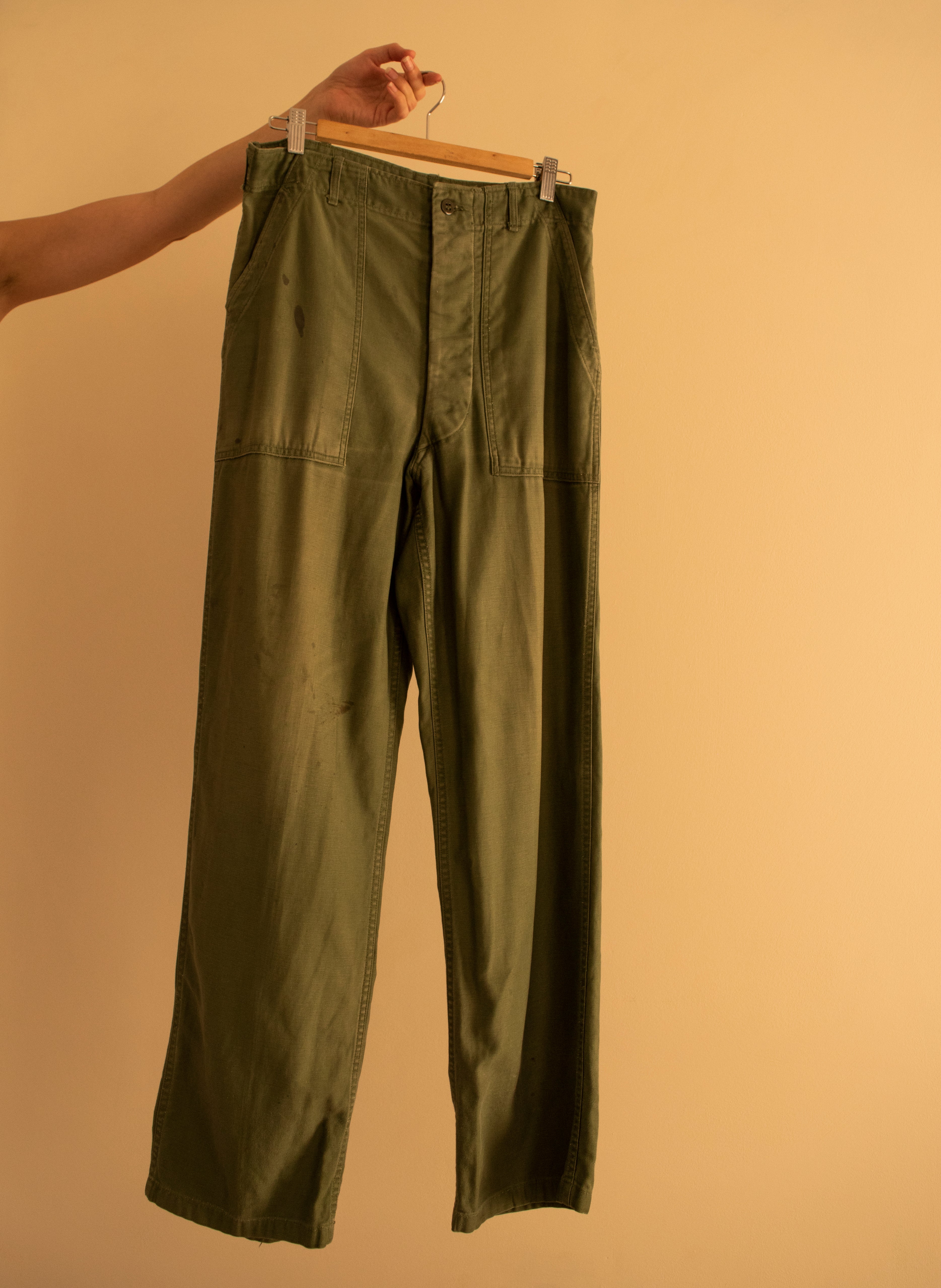 Green Cargo Pants | 1990s