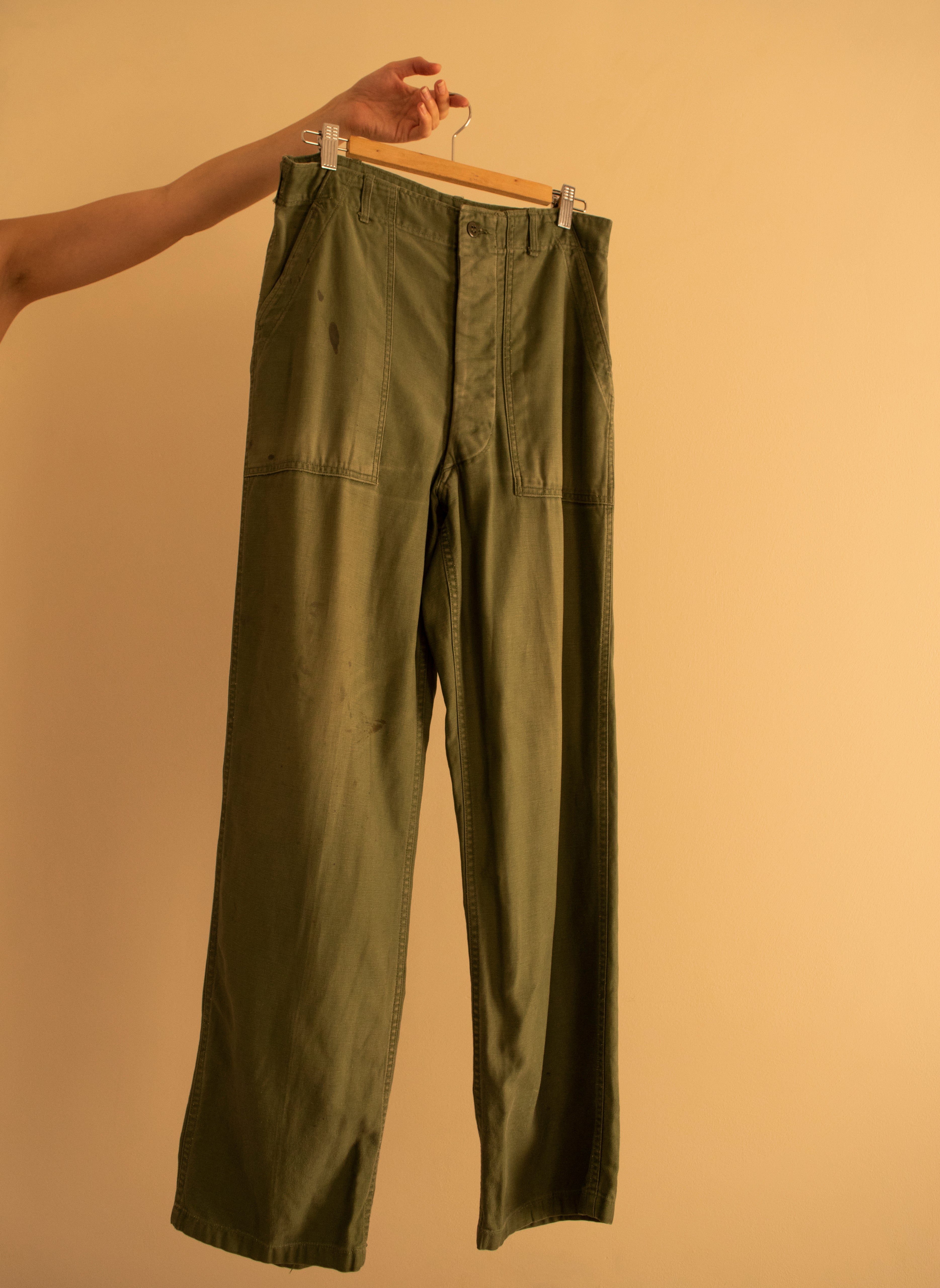 Green Cargo Pants | 1990s